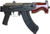 Century Arms Micro Draco Semi Automatic Rifle 7.62x39mm Red Handguard