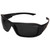 Edge Eyewear Hamel Shooting Glasses Matte Frame Polarized Smoke Lens