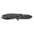 CRKT Squid Assisted Opening Pocket Knife 2.37" Drop Point 8Cr14MoV Stonewashed Blade Stainless Steel Handle Black - Image 2