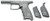 Beretta Grip Frame Wolf Grey