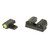 Sig Sauer X-Ray 3 Night Sight Set #8 Green Front #8 Rear Round Notch Tritium Green