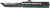 Templar Knife OTF Knife 3.5" Tanto Aluminum Green