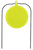 Birchwood Casey BC-48025 Ground Strike Hanging Plate Target Kit Yellow Steel