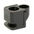 Zaffiri Precision Blowhole Compensator for Glock 43/43X/48 1/2x28 Thread Black