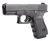 Hogue Wrapter Grip for Glock 19, 23, 32, 38 Gen 3 Small Frame Compact Rubber Black