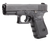 Hogue Wrapter Grip for Glock 19, 23, 32, 38 Gen 3 Small Frame Compact Rubber Black
