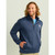 Huk Coldfront Performance 1/4 Zip Long Sleeve Shirt Naval Academy Heather S