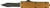 Templar Knife Large OTF Knife 3.5" Aluminum Handle Bronze