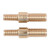 Dewey Thread Adapter Converts 8 x 32 Female to 12 x 28 Male Brass