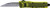 Cobratec Knives CTK1 OTF Knife 2.75" Wharncliffe Yellow