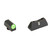 XS Sights DXT2 PRO Night Sights Glock 20 21 29 30 30S 37 40 41 Green