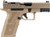 ZEV Technologies OZ9v2 Combat 9mm Pistol 15+1 Round FDE Compact Slide X Grip