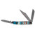 Rock Ridge Outdoors Roper Sunset Series Stockman Knife 3-Blade Multi-Colored
