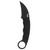 SOG Gambit Fixed Blade Knife 2.58" Sheepsfoot 7Cr17MoV Black Blade GFN Handle Black
