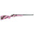 Crickett G2 Single Shot Youth Rifle 22 Long Rifle 16.125" Blued Barrel Black Frame Pink Blaze Monte Carlo Stock