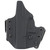 L.A.G. Tactical Defender IWB/OWB Holster Right Hand Glock 19, 19X, 23, 32, 45 Kydex Black