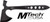 Master Cutlery MTech 10" Tomahawk Fixed Blade Knife 5" Black Blade G10 Handle Black
