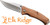 Master Cutlery Elk Ridge Traverse Pocket Knife 3.1" Drop Point Zebra Wood Handle