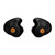 Decibullz Custom Molded Ear Plugs Black