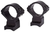 Talley Lightweight 2-Piece Scope Mount 30mm Rings Extended Weatherby Vanguard Matte Black Medium