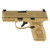 FN Reflex NMS 9mm Luger Pistol 3.3" Barrel 10+1 Round Flat Dark Earth