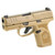 FN Reflex NMS 9mm Luger Pistol 3.3" Barrel 10+1 Round Flat Dark Earth