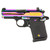 Sig Sauer P938 9mm Luger Pistol 3" Barrel 7+1 Round Rainbow Titanium Slide Black Grip Black Frame