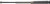 RUBBERIZED GRIP 360 SYN SHEATHS&W QUICK RELEASE 21" BATON