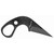 KA-BAR Last Ditch Knife Fixed Blade Knife 1.6" Drop Point 9Cr18 Matte Blade 9cr18 Handle Black