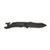 Smith & Wesson M&P Dual Knife & Tool Assisted Opening Pocket Knife 3.5" Partially Serrated Drop Point 8Cr13MoV Black Oxide Blade Polymer Handle Black