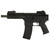 Tippmann Arms Micro Pistol 22 Long Rifle 7" Black Threaded Barrel Black Frame Black Pistol Grip