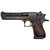 Magnum Research Desert Eagle Mark XIX 50 Action Express Pistol 6" Barrel 7+1 Round Case Hardened Slide Walnut Grip Case Hardened Frame