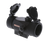 TRUGLO Triton Red Dot Sight 5 MOA Dot Red, Green and Blue with Pressure Switch and Integral Weaver-Style Mount Matte Black