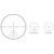 US Optics TS-20X Rifle Scope 2.5-20x 50mm JVCR Reticle