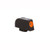 Trijicon HD XR Front Sight Orange Glock 10mm/45 ACP
