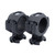 ZRO Delta StealthCut 30mm Scope Rings 1.25" Black