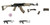 Tapco Intrafuse AK Folding Stock FDE