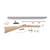Traditions Frontier Muzzleloading Rifle Kit 50 Caliber 28" Barrel Walnut Stock