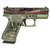 Glock 43X Rising Sun Bushido 9mm Luger Pistol 3.4" Barrel 10+2 Round Red/Nickel