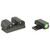 Sig Sauer X-Ray 3 Night Sight Set #6 Green Front #8 Rear Square Notch Tritium Green