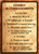 Rivers Edge Cowboy 10 Commandments Sign 12x17