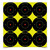 Birchwood Casey Shoot-N-C 2" Bullseye Reactive Targets Package 108
