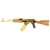 Century Arms WASR-10 Semi Automatic Rifle 7.62x39mm 24K Gold Plated Wood Furniture