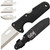 Cold Steel Click-N-Cut Fixed Blade Knife 2.5 Inch Blade Satin