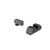 Ameriglo Optics Compatible Tritium Handgun Sight Set for Glock Flat Black