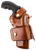 Galco WheelGunner 2.0 OWB Holster Ambidextrous S&W L Frame/Ruger Security-Six 4" Leather Tan