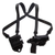 Galco Miami Classic II Shoulder Holster Right Hand Glock 17, 19, 19X, 22, 23, 26, 27, 31, 32, 33, 38, 45, 47 Leather Black