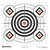 Caldwell Sight-In Bullseye Paper Targets 16" Orange and Black 10 Pack