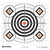 Caldwell Sight-In Bullseye Paper Targets 16" Orange and Black 10 Pack