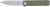 Cobratec Kuzio Pocket Knife 3.12" D2 Blade G10 Handle OD Green